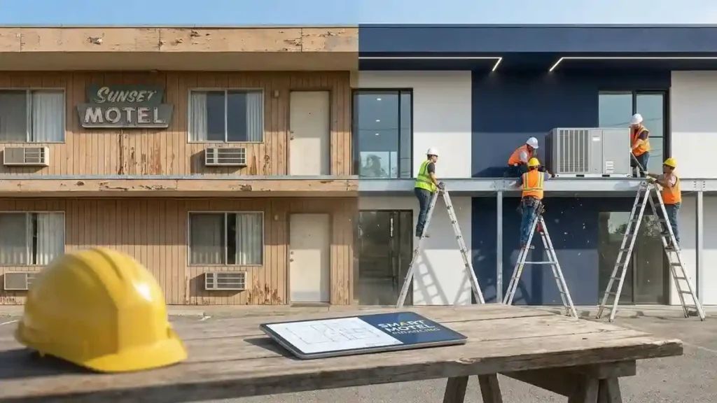 Bridge loans for motel renovations