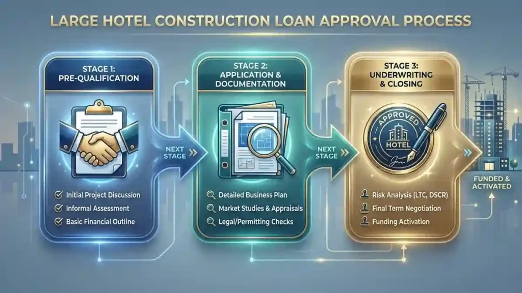 The Loan Approval Process for Large Hotel Construction Loans