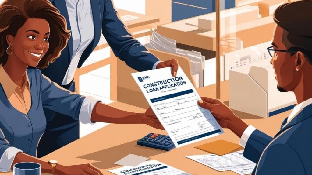 apply for construction loan