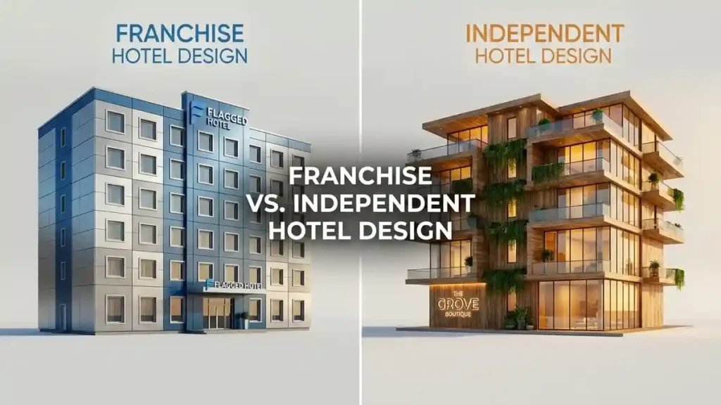 boutique hotel franchise vs independent financing