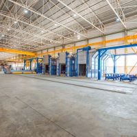 industrial manufacturing building
