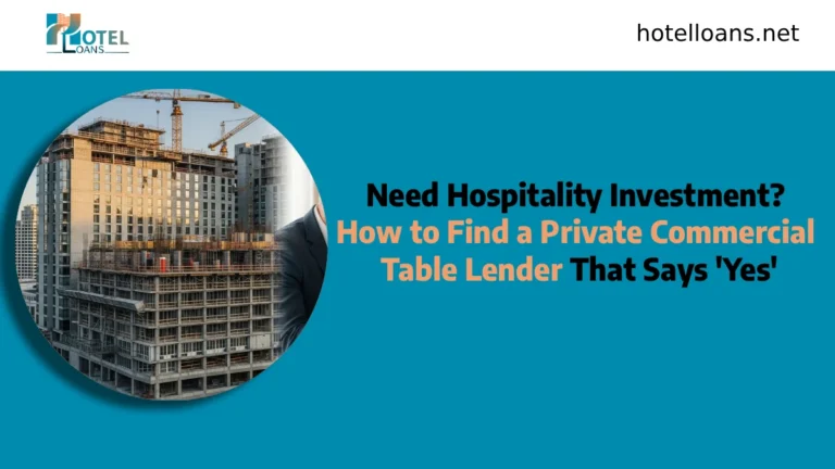 how to find a private commercial table lender