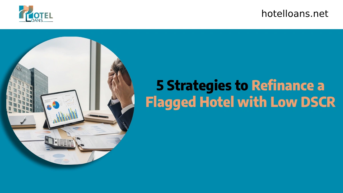 refinance flagged hotel with low dscr